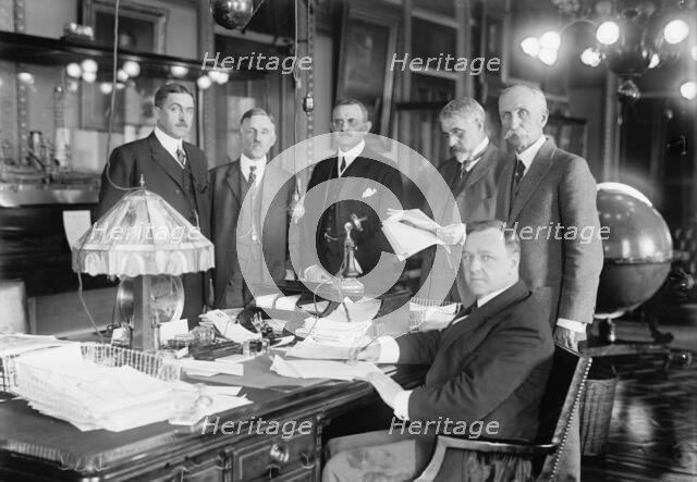 War Council, 1917.  Creator: Harris & Ewing.