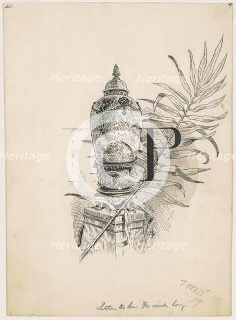 Porcelains and Glass, 1890-1891. Creator: James Henry Moser.