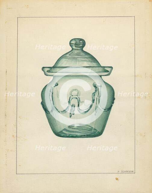 Sugar Bowl, c. 1940. Creator: Philip Johnson.