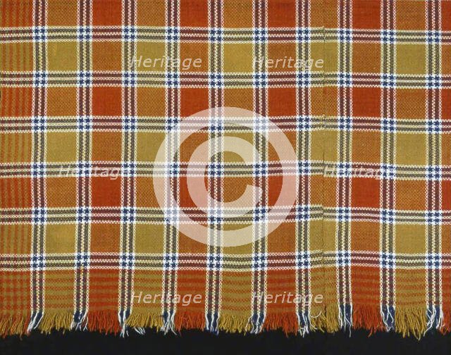 Coverlet, United States, 1820s/30s. Creator: Unknown.