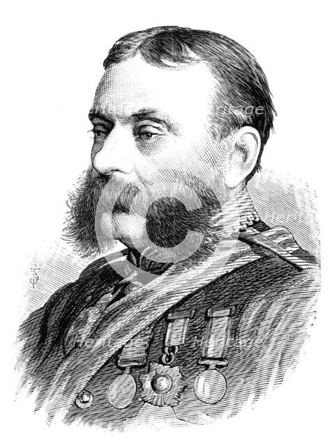 The late Sir Henry Maxse, Governor of Newfoundland, 1883. Creator: Unknown.