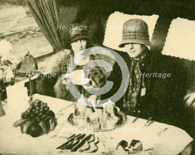 'A Tea Car, London and North Eastern Railway', 1930. Creator: Alfieri.