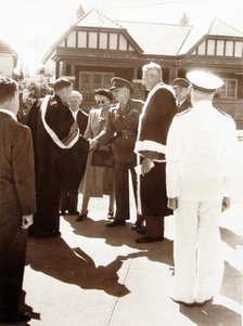 Opening ceremony, Garden of Remembrance, Mosman Park, 1952. Creator: Unknown.