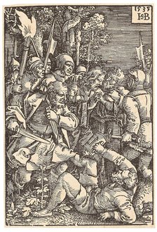 The betrayal of Christ, 1535. Creator: Beham, Hans Sebald (1500-1550).