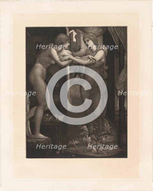 The Birth of Galatea, 1885. Creator: Charles William Campbell.