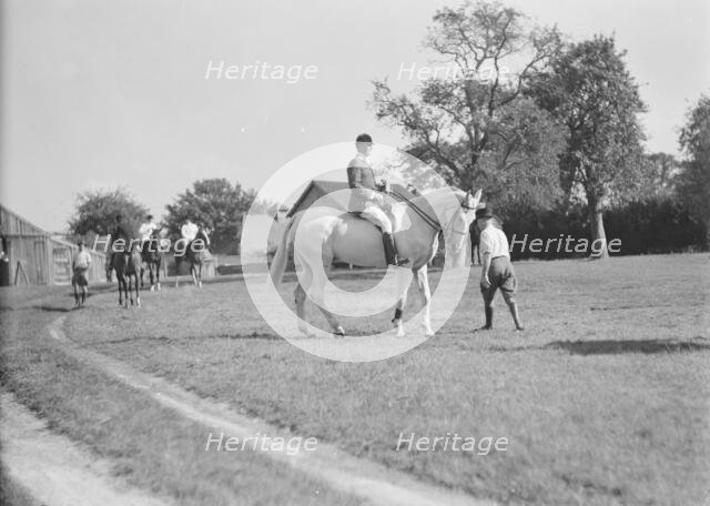 East Hampton horse show, 1936. Creator: Arnold Genthe.