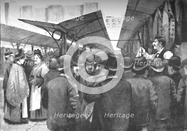 'Old Clothes Market, Houndsditch', 1891. Creator: William Luker.