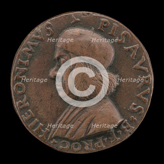 Girolamo di Benedetto Pesaro, Captain of Padua 1515 [obverse], c. 1515. Creator: Unknown.
