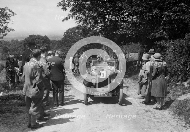 Austin 7 Cup Model of Miss J Sander of the London Centre Team at the JCC Inter-Centre Rally, 1932. Artist: Bill Brunell.