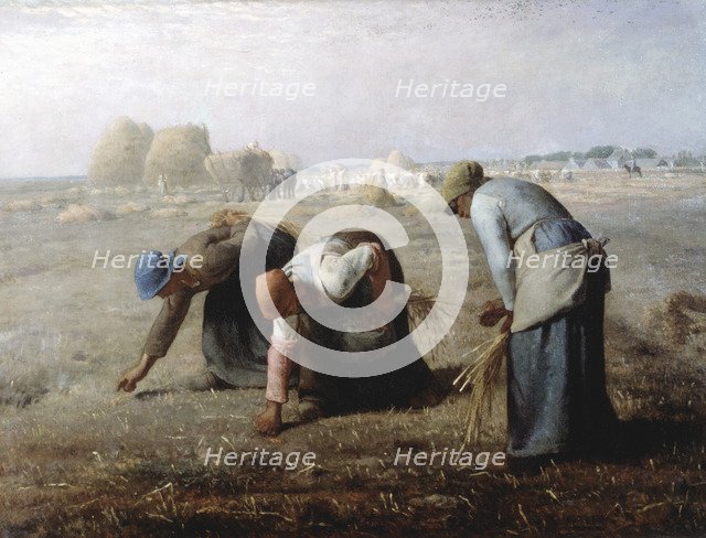 'The Gleaners', 1857. Artist: Jean Francois Millet