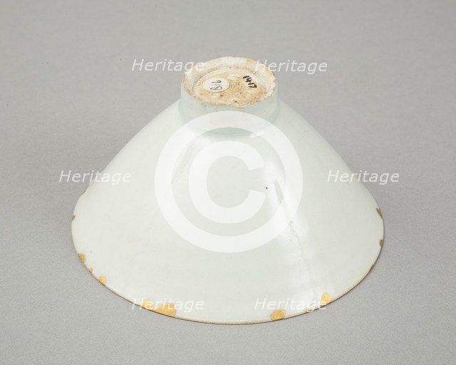 Plain qingbai bowl, Northern Song dynasty (960-1127). Artist: Unknown.