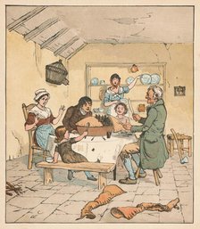 'When the Pie was opened, The Birds began to sing', 1880. Creator: Randolph Caldecott.