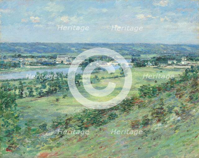 The Valley of the Seine, from the Hills of Giverny, 1892. Creator: Theodore Robinson.