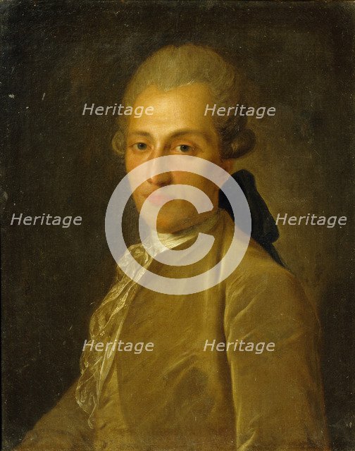 Portrait of Vasily Sergeyevich Naryshkin (1740-1800), 1770s. Artist: Rokotov, Fyodor Stepanovich (1735-1808)