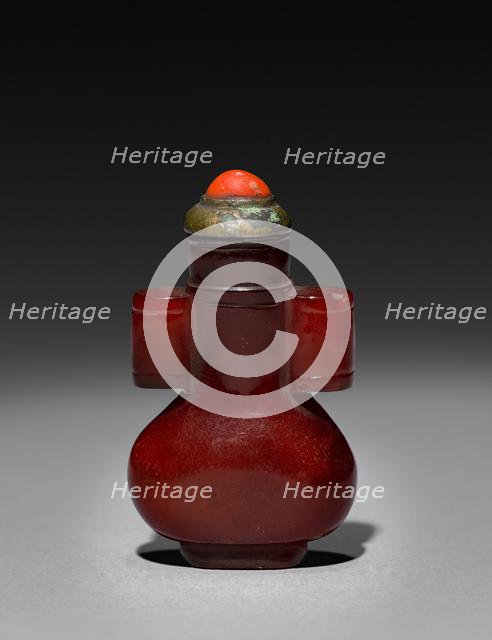 Snuff Bottle, 1644-1911. Creator: Unknown.