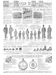 Chas. Baker & Co.'s Stores, 1883. Creator: Unknown.