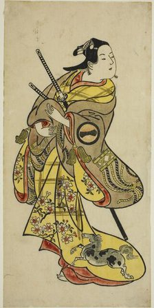 The Actor Ichikawa Monnosuke I, c. 1719. Creator: Okumura Toshinobu.