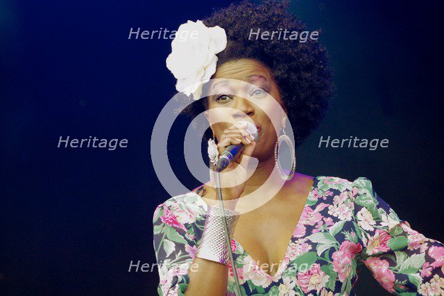 Vanessa Haynes, Love Supreme Jazz Festival, Glynde Place, East Sussex, 2014. Artist: Brian O'Connor.