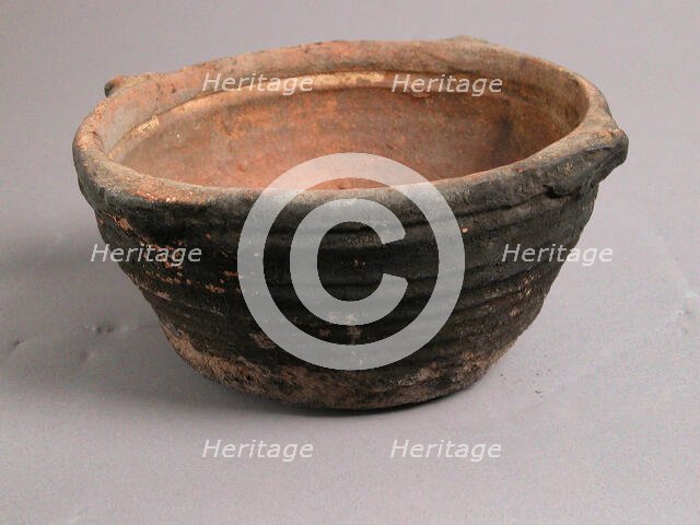 Bowl, Coptic, 4th-7th century. Creator: Unknown.