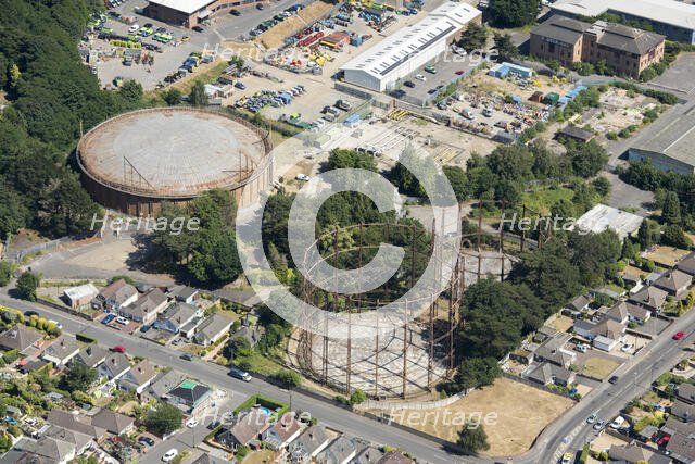 Branksome Gas Works, Poole, Dorset, 2018. Creator: Historic England.