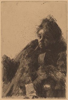Madame Simon, II, 1891. Creator: Anders Leonard Zorn.