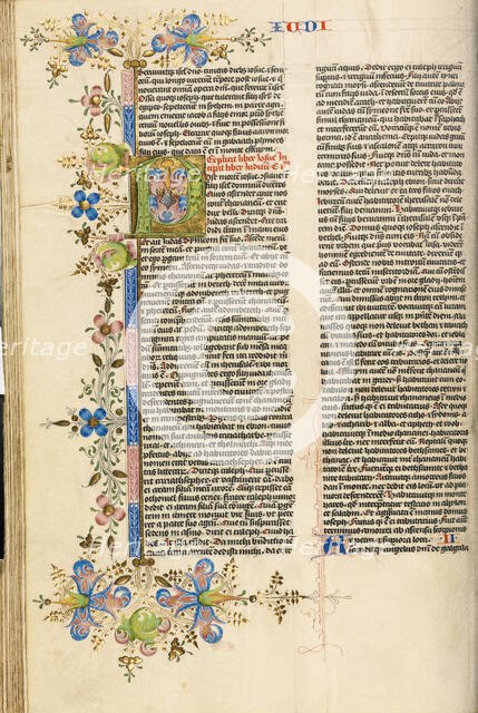 Decorated Initial P, about 1450. Creator: Circle of Stefan Lochner.