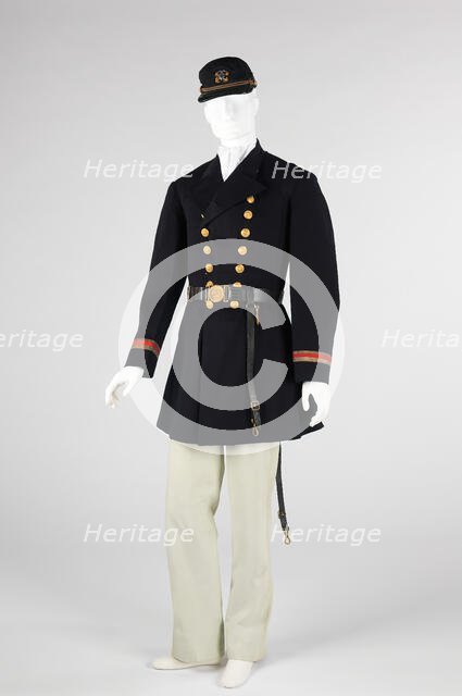 Military uniform, Portuguese, ca. 1863. Creator: A. P. Rego.