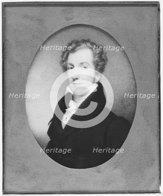 Portrait of a Man, 1828. Creator: Andrew Robertson.