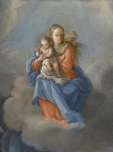 Miracles of Saint Salvador de Horta (Milagros del beato Salvador de Horta) (image 2 of 4), c1720. Creator: Juan Rodríguez Juárez.