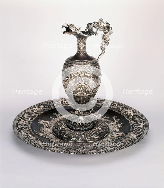 Ewer and Basin, about 1870. Creator: Antonio Cortelazzo.