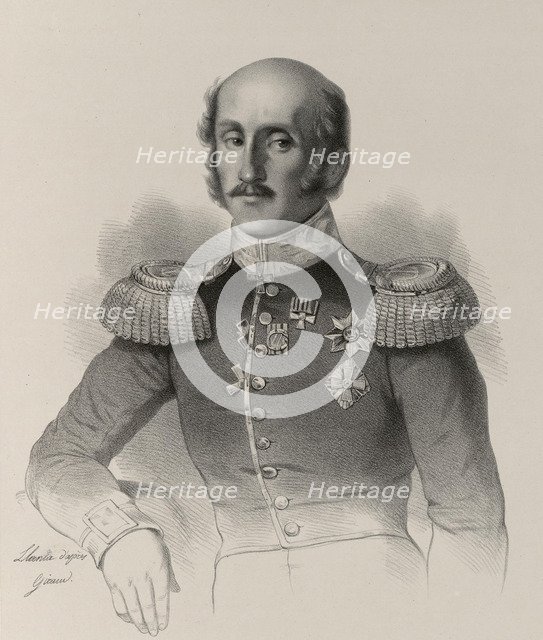 Portrait of Count Fyodor Petrovich Litke (1797-1882), 1830-1840s.