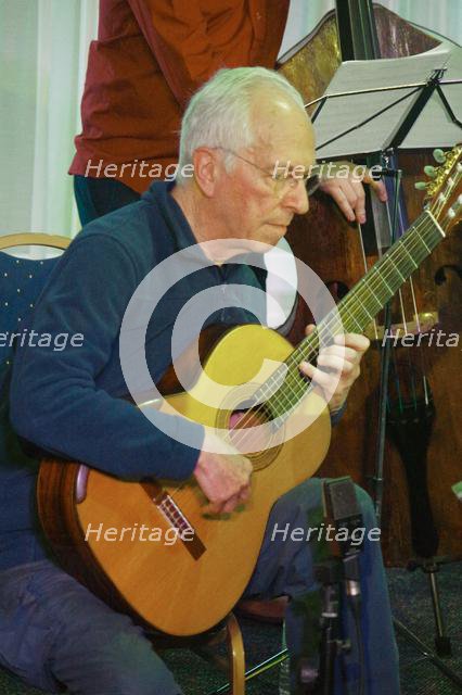 John Williams, Watermill Jazz Club, Dorking, Surrey, UK, 14 May 2019. Creator: Brian O'Connor.