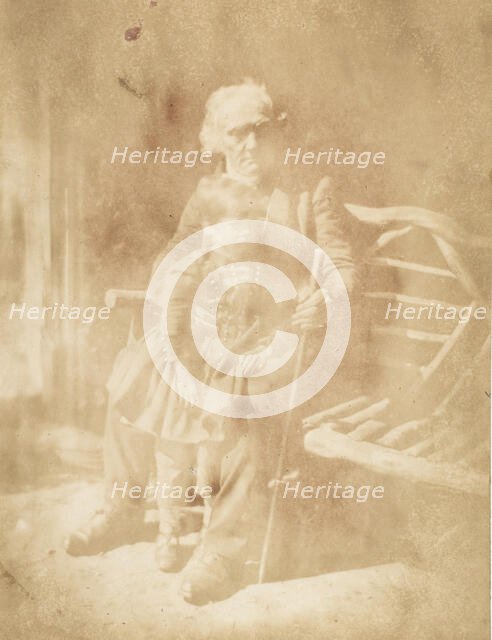 Rev. Dr. Thomas Chalmers and Thomas Chalmers Hanna, 1843-47. Creators: David Octavius Hill, Robert Adamson, Hill & Adamson.