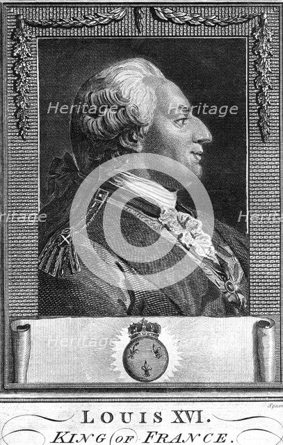 Louis XVI, King of France. Artist: Unknown