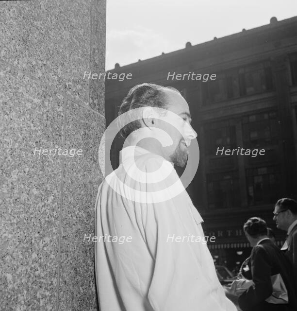 Portrait of Dave Lambert, New York, N.Y., ca. July 1947. Creator: William Paul Gottlieb.
