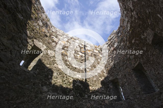 The keep of the Castelo dos Mouros, Sintra, Portugal, 2009. Artist: Samuel Magal