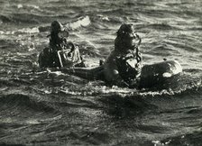 Chariot manned torpedo, World War II, 1945. Creator: Unknown.