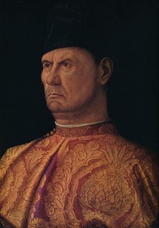 'Portrait of a Condottiere', 1475-1480. Artist: Giovanni Bellini.