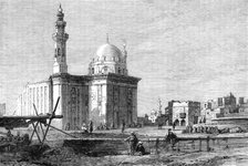 The Crisis in Egypt: Mosque of Sultan Hassan, Cairo, 1881. Creator: Unknown.