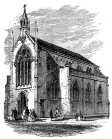 New English church at St. Pierre, Calais, 1862. Creator: Unknown.