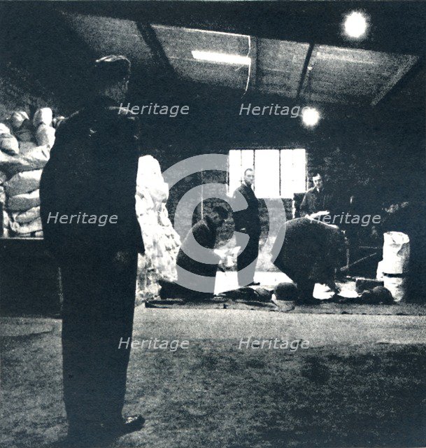 'Kit distribution', 1941. Artist: Cecil Beaton.