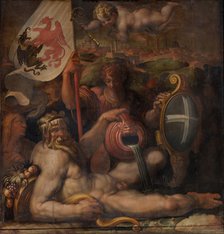 Allegory of Volterra, 1563-1565. Artist: Vasari, Giorgio (1511-1574)