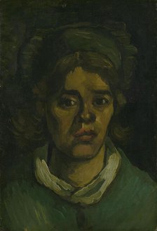 Head of a Woman , 1885. Creator: Gogh, Vincent, van (1853-1890).
