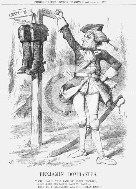 'Benjamin Bombastes', 1877. Artist: Joseph Swain