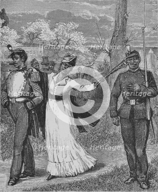 Sunday in New Orleans, 1882. Creator: Unknown.