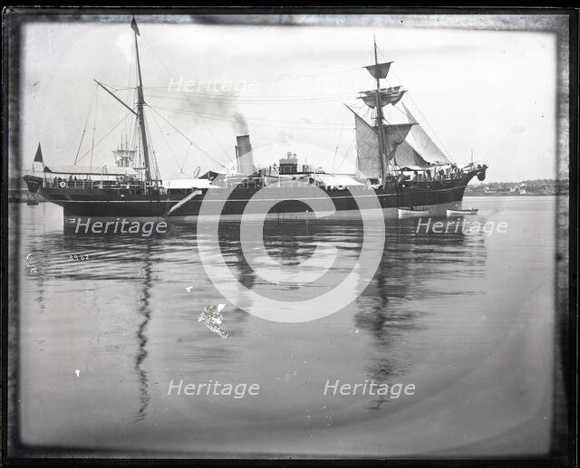 USFC Steamer "Albatross" Survey of Fishing Banks from Newport to Newfoundland, 1885. Creator: United States National Museum Photographic Laboratory.