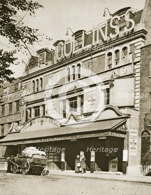 Collins's Music Hall, Islington, London, 20th century. Artist: Unknown