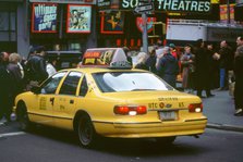 New York Yellow Taxi cab, 1995. Artist: Unknown.