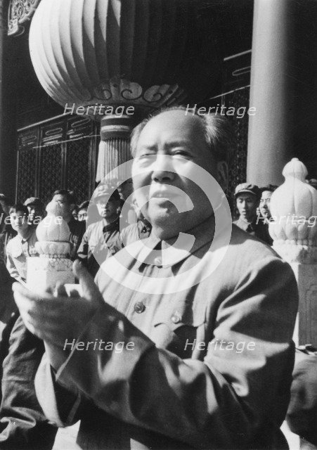 Mao Zedong, Chinese Communist revolutionary and leader, c1970s(?). Artist: Unknown