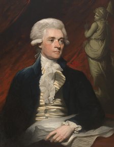 Thomas Jefferson, 1786. Creator: Mather Brown.